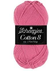 Scheepjes Cotton 8 653 Dark Pink