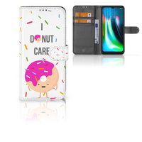 Motorola Moto G9 Play | E7 Plus Book Cover Donut Roze