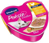 VITAKRAFT POESIE CREATION SOS kip/groenten - natvoer voor katten - 85 g