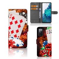 Samsung Galaxy S20 FE | Wallet Case | met Pasjes | Casino