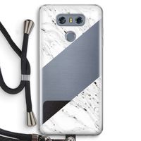 Biggest stripe: LG G6 Transparant Hoesje met koord
