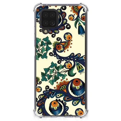 Anti Shock Case Samsung Galaxy A12 Barok Flower Anti Shock Case Samsung Galaxy A12 Barok Flower