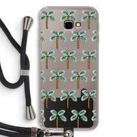 Paradise: Samsung Galaxy J4 Plus Transparant Hoesje met koord
