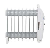 Mesko Home MS7805 Binnen Wit 1000 W Olie elektrisch verwarmingstoestel