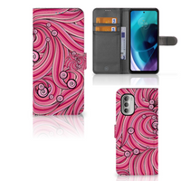 Motorola Moto G51 5G Hoesje Swirl Pink - thumbnail