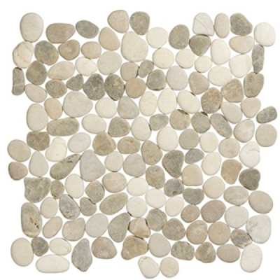 Terre d&apos;Azur Stone Pebbles Mix Beige 30x30 cm