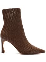 Alexandre Birman bottes Myra à talon haut - Marron