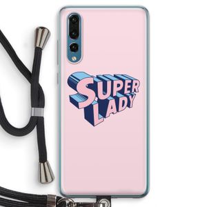 Superlady: Huawei P20 Pro Transparant Hoesje met koord