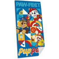 Paw Patrol strand/badlaken - 70 x 140 cm - katoen - voor kinderen   - - thumbnail