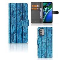Nokia G42 | Book Style Case | Wood Blue