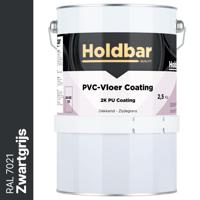 Holdbar PVC-Vloer Coating Zwartgrijs (RAL 7021) 2,5 Kg
