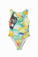 Slim fit tropische body - MATERIAL FINISHES - XL