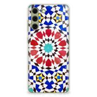 Samsung Galaxy S21FE | TPU | Siliconen hoesje | Mozaïek