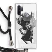 House: Samsung Galaxy Note 10 Plus Transparant Hoesje met koord - thumbnail