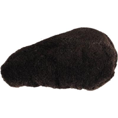 Bruine schapenvacht fietszadelhoes