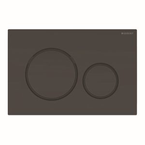 Bedieningsplaat Geberit Sigma 20 2-Toets Spoeling Zwart