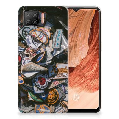 OPPO A73 4G | Siliconen hoesje | met foto Badges