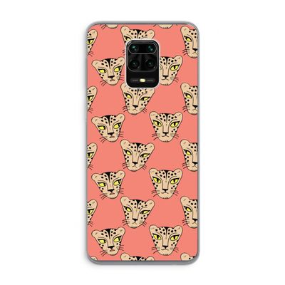 Tijger: Xiaomi Redmi Note 9 Pro Transparant Hoesje
