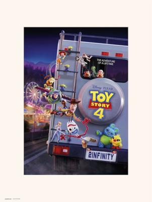 Kunstdruk Disney Toy Story 4 To Infinity 30x40cm
