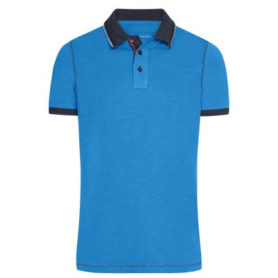 Urban heren poloshirt blauw