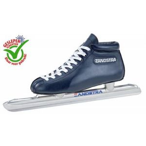 Blauw Lederen Comfort Noor - Noren Schaats