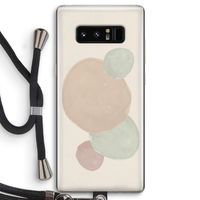 Geo #9: Samsung Galaxy Note 8 Transparant Hoesje met koord