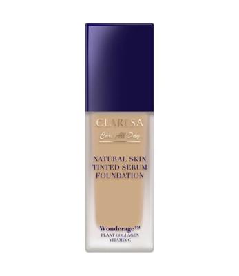 Claresa natural skin tinted serum foundation 2wo medium olive 32ml