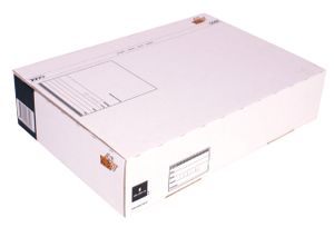 Postpakketbox 5 CleverPack 430x300x90mm wit 25stuks