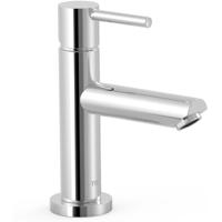 Wastafelkraan Tres Base | Opbouw | Mengkraan | Laag model | 1-hendel | Chroom