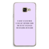 Regenboog: Samsung A3 (2017) Transparant Hoesje Regenboog: Samsung A3 (2017) Transparant Hoesje