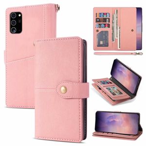 Samsung Galaxy S20 Ultra hoesje - Bookcase - Pasjeshouder - Portemonnee - Luxe - Kunstleer - Roze