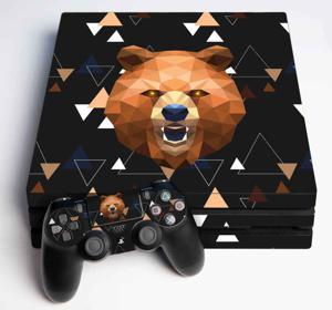 PS4 sticker Ps4 geometrische beer