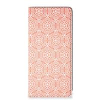 Samsung Galaxy A21s Hoesje met Magneet Pattern Orange - thumbnail