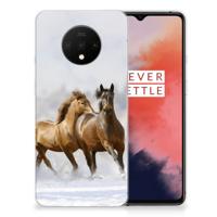 OnePlus 7T | TPU Hoesje | Paarden