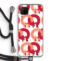 Dogs: Huawei P40 Lite Transparant Hoesje met koord