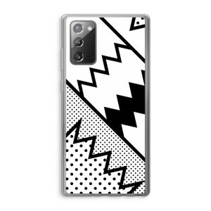 Pop Art #5: Samsung Galaxy Note 20 / Note 20 5G Transparant Hoesje
