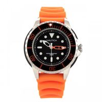 Nautica horlogeband A18633G Silicoon Oranje 22mm