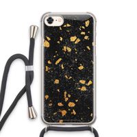 Terrazzo N°7: iPhone 8 Transparant Hoesje met koord