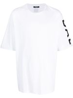 Balmain t-shirt en coton à logo imprimé - Blanc - thumbnail