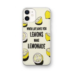 Lemonade: iPhone 12 mini Transparant Hoesje