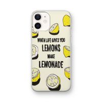 Lemonade: iPhone 12 mini Transparant Hoesje