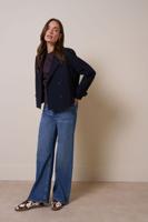 Cato bonded trenchcoat - dark blue - 12480