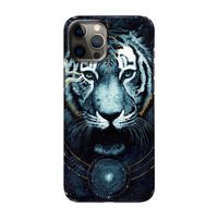 Darkness Tiger: Volledig geprint iPhone 12 Hoesje