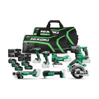Hikoki KC18H7A 505 18V Voordeelpack | 7 x 18V machines | 5 x 5.0 Ah accu en snellader | In draagtas - KC18H7A-505 Hikoki KC18H7A 505 18V Voordeelpack | 7 x 18V machines | 5 x 5.0 Ah accu en snellader | In draagtas - KC18H7A-505