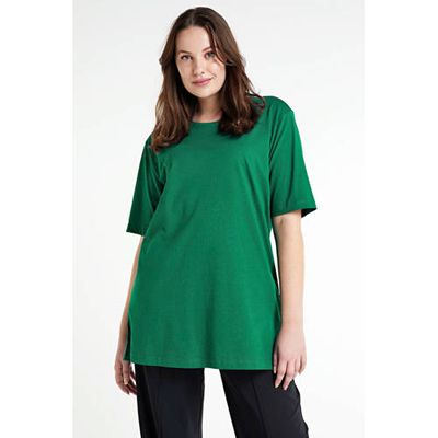 Ulla Popken T-shirt donkergroen