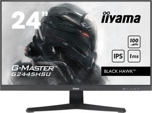 iiyama G-Master Black Hawk G2445HSU-B1 gaming monitor HDMI, DisplayPort, USB, Audio