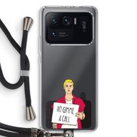 Gimme a call: Xiaomi Mi 11 Ultra Transparant Hoesje met koord