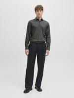 Jack & Jones Jprblaparker Shirt L/s Noos Overhemd Dark Grey Melange