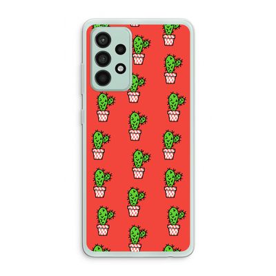 Mini cactus: Samsung Galaxy A52s 5G Transparant Hoesje