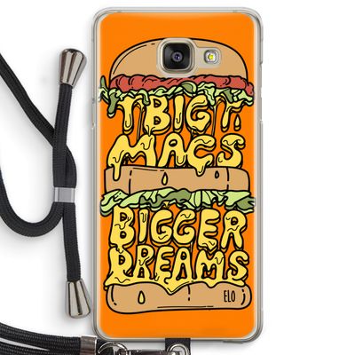 Big Macs Bigger Dreams: Samsung Galaxy A5 (2016) Transparant Hoesje met koord
